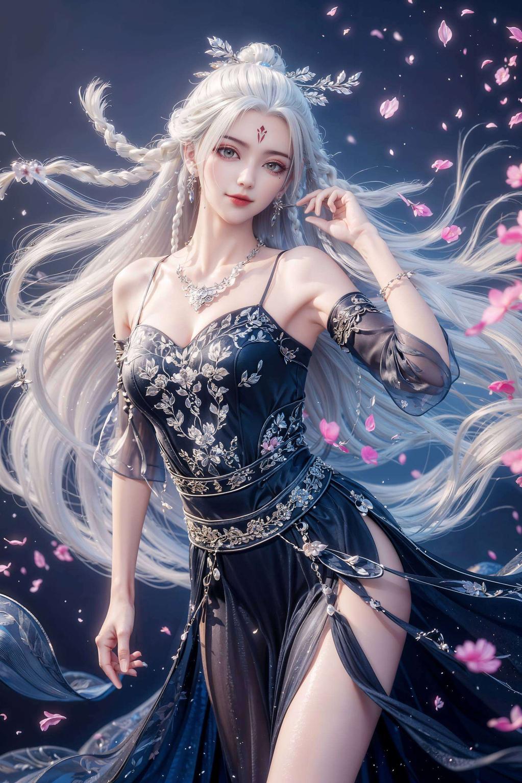 小白仙姿诛仙风华