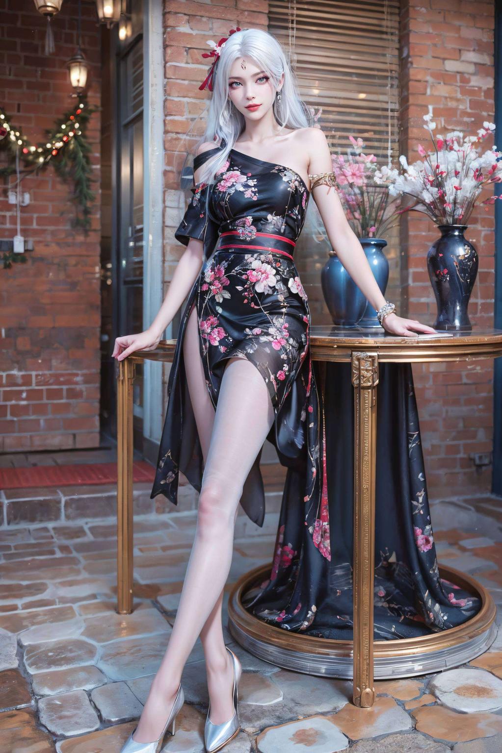 小白仙狐灵动眸极简风壁纸iPad潮