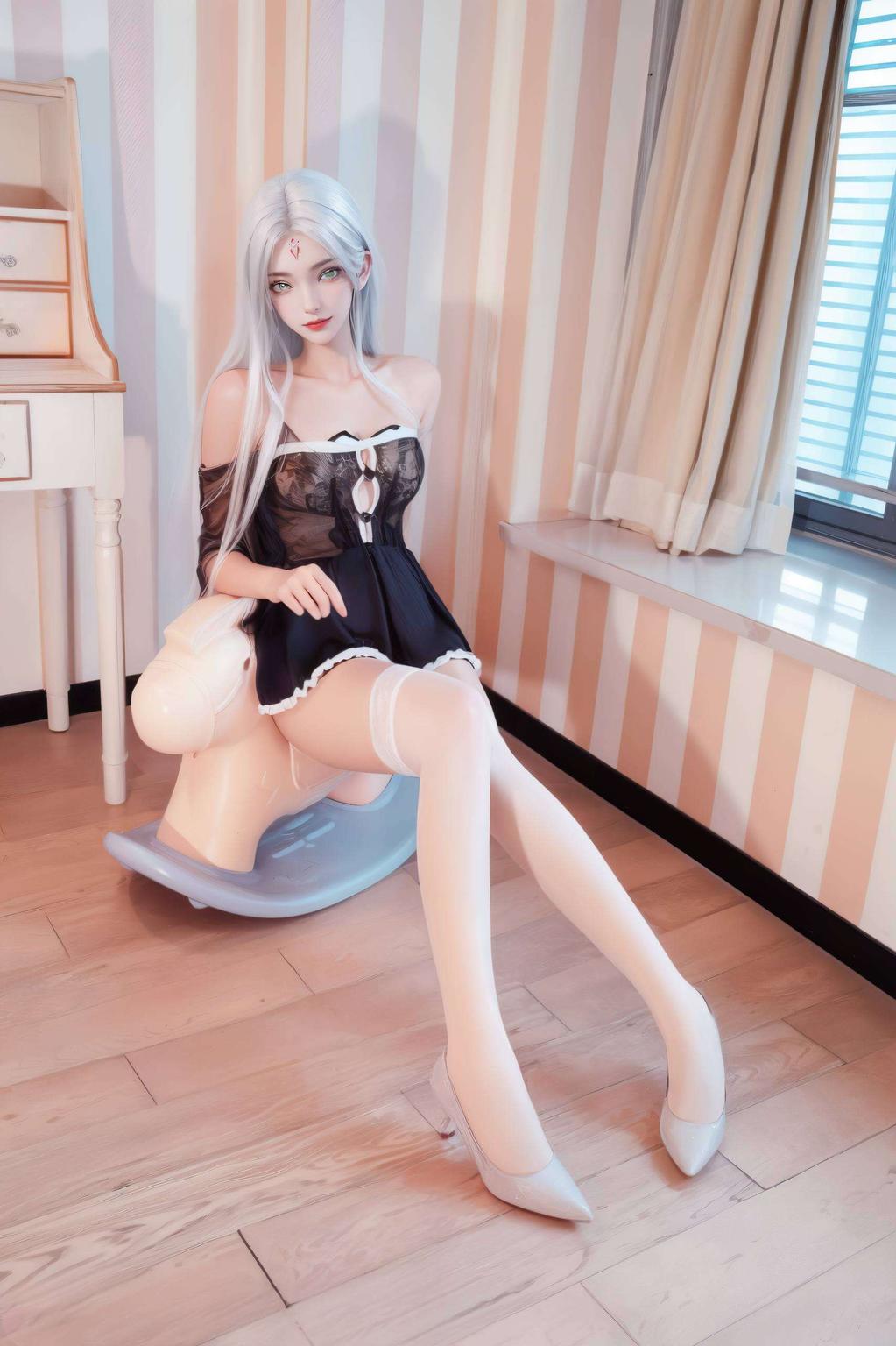 高清壁纸小白仙姿