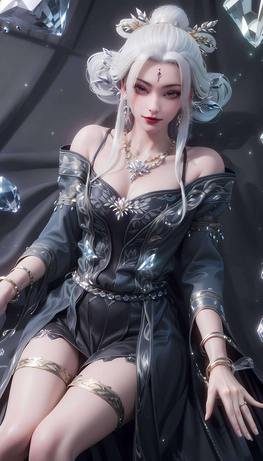 小白仙姿像素震撼