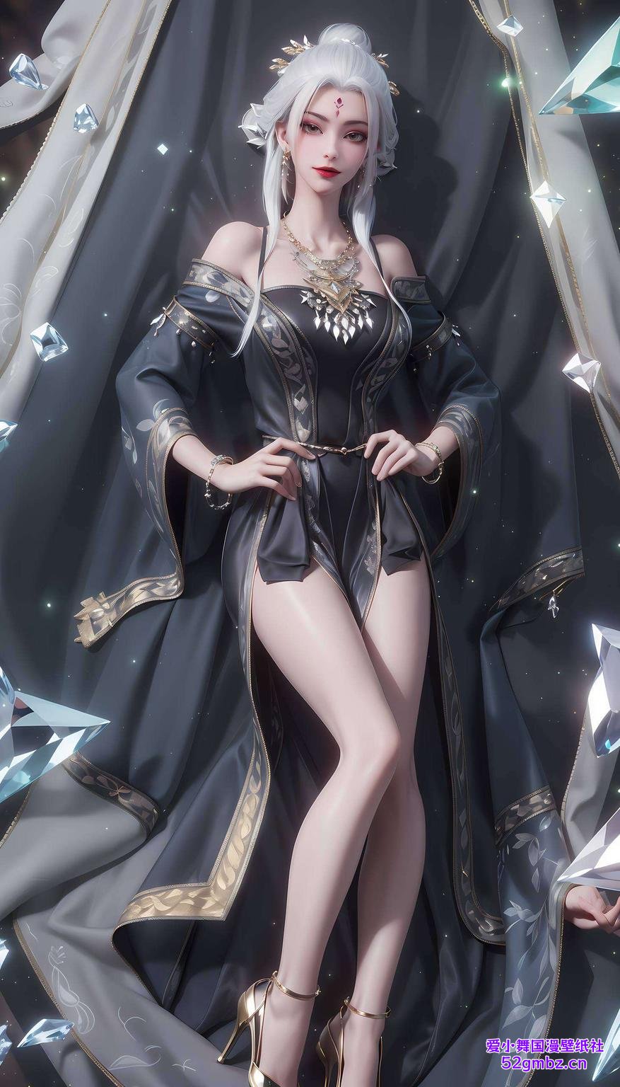 美不胜收！小白仙姿