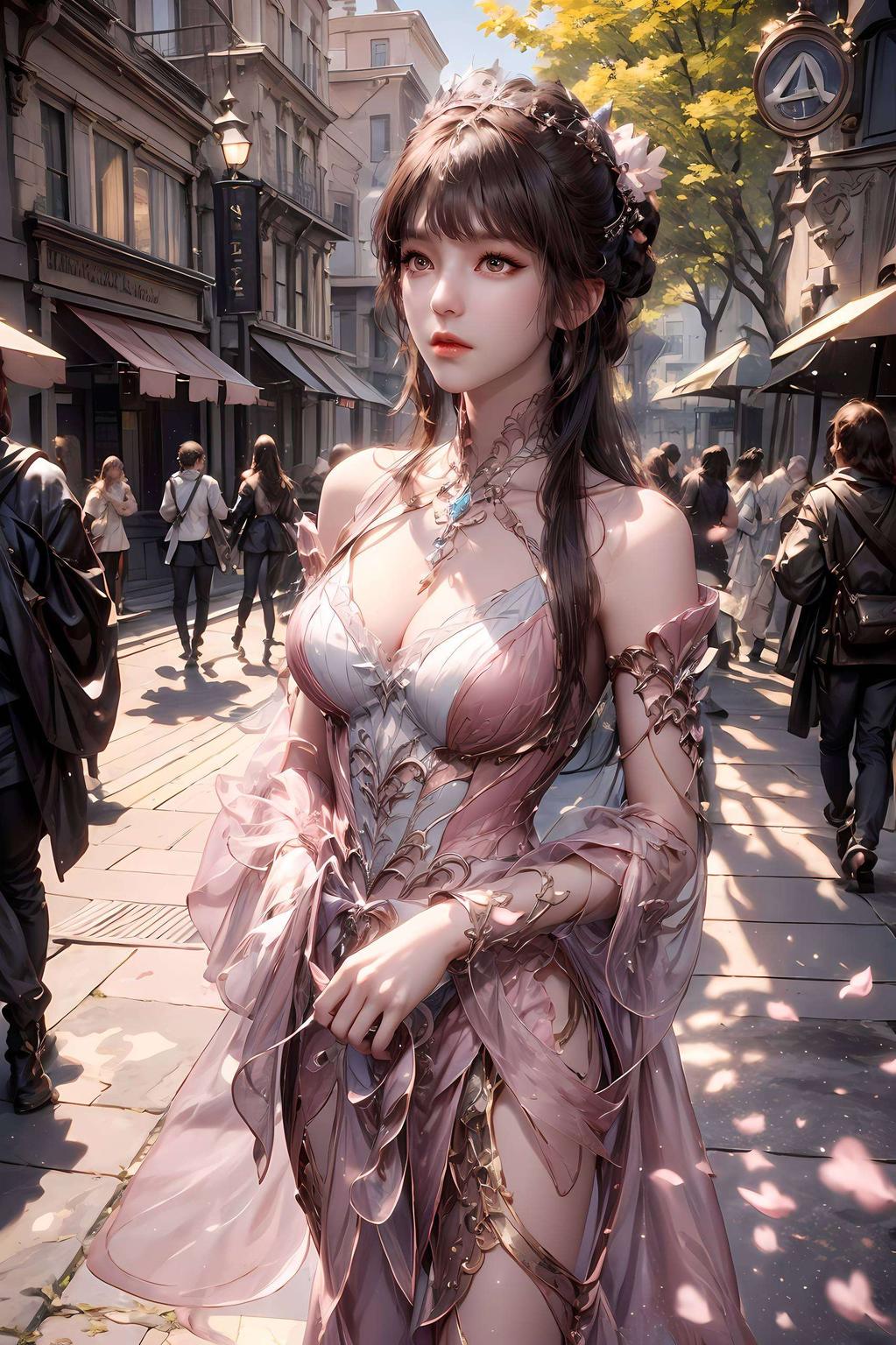 翩翩起舞犹如梦幻中的舞者