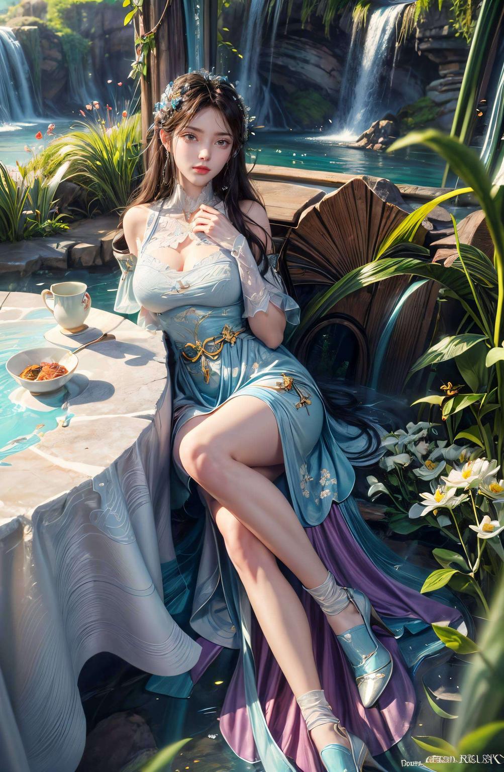 今天给大家带来一款美杜莎与萧薰儿同框的PCins风壁纸各位