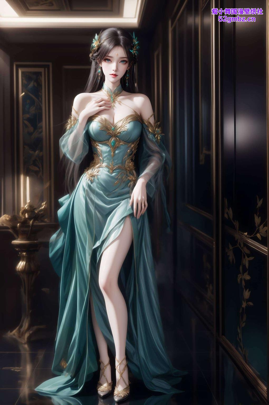 桌面风景独此一份！薰儿萧炎携手闯江湖