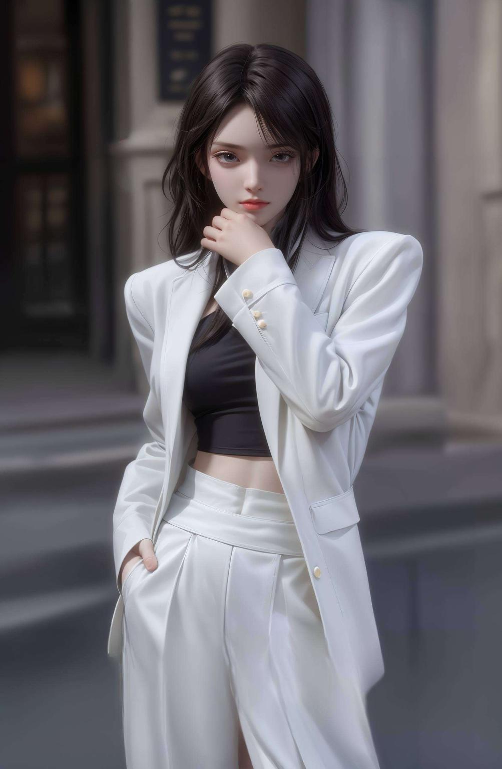 一键下载萧薰儿新建模正面亮相