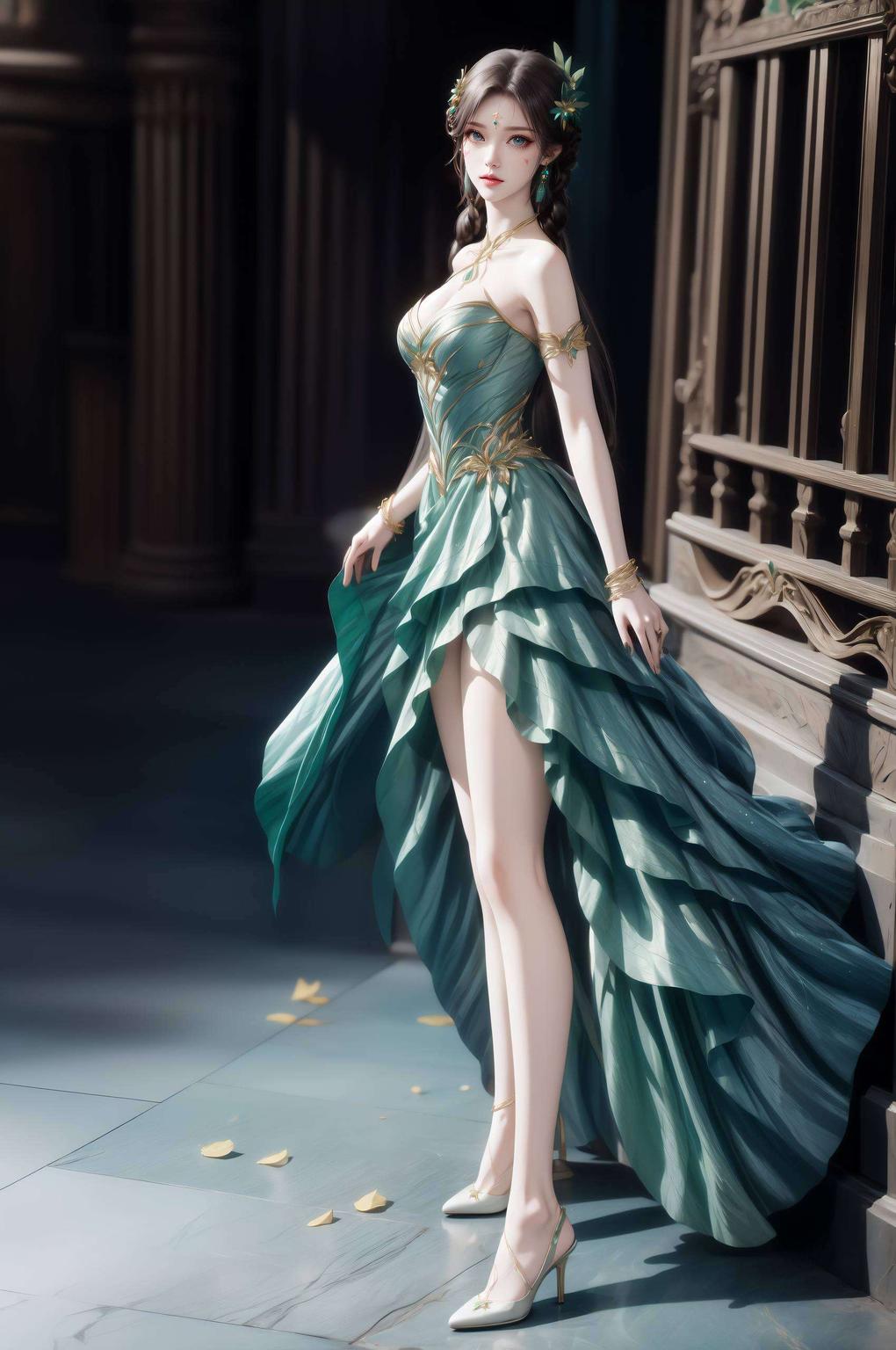 绿意盎然萧薰儿壁纸映眼前