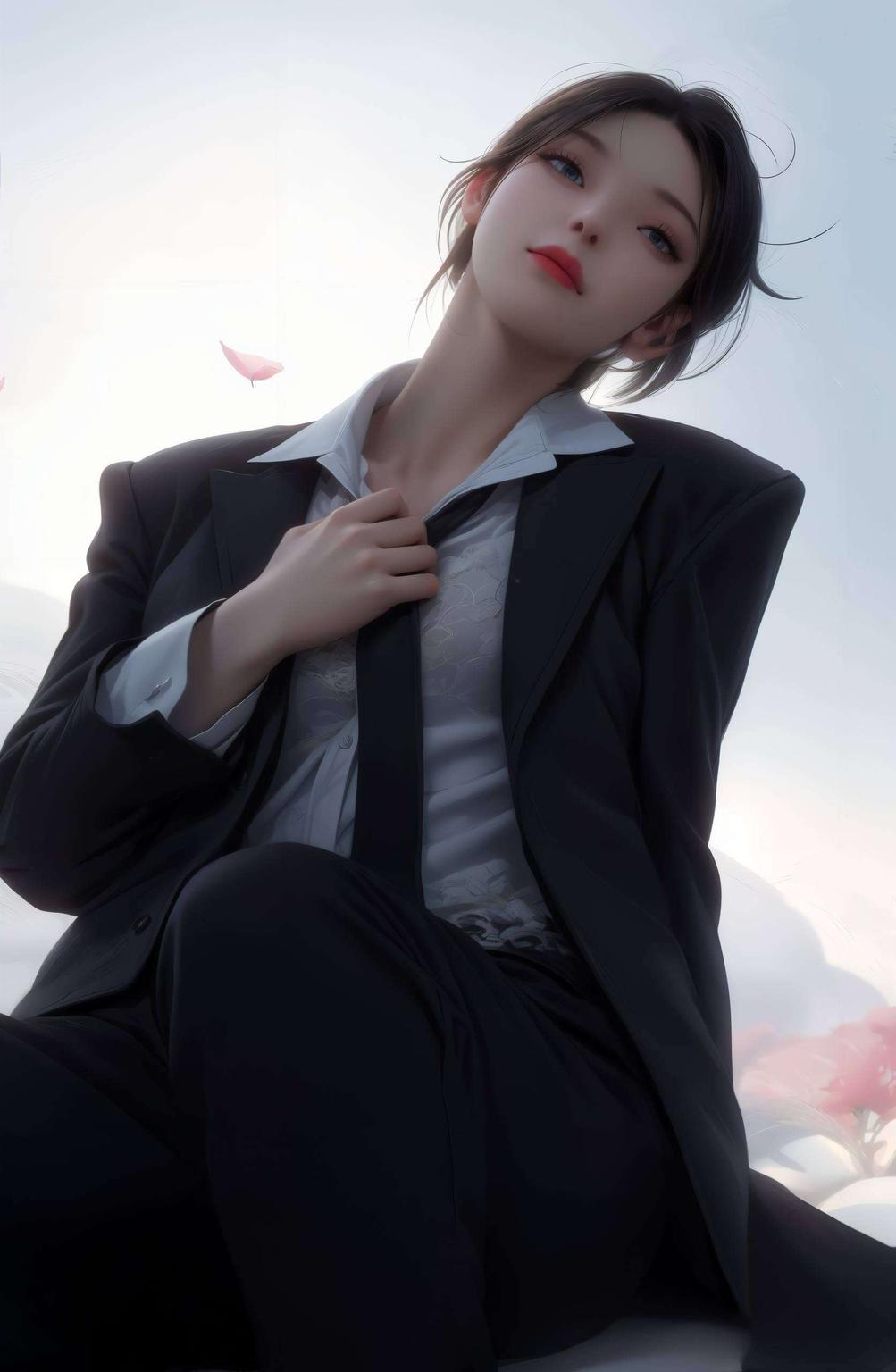 清新又养眼萧薰儿那深邃的蓝色眼眸