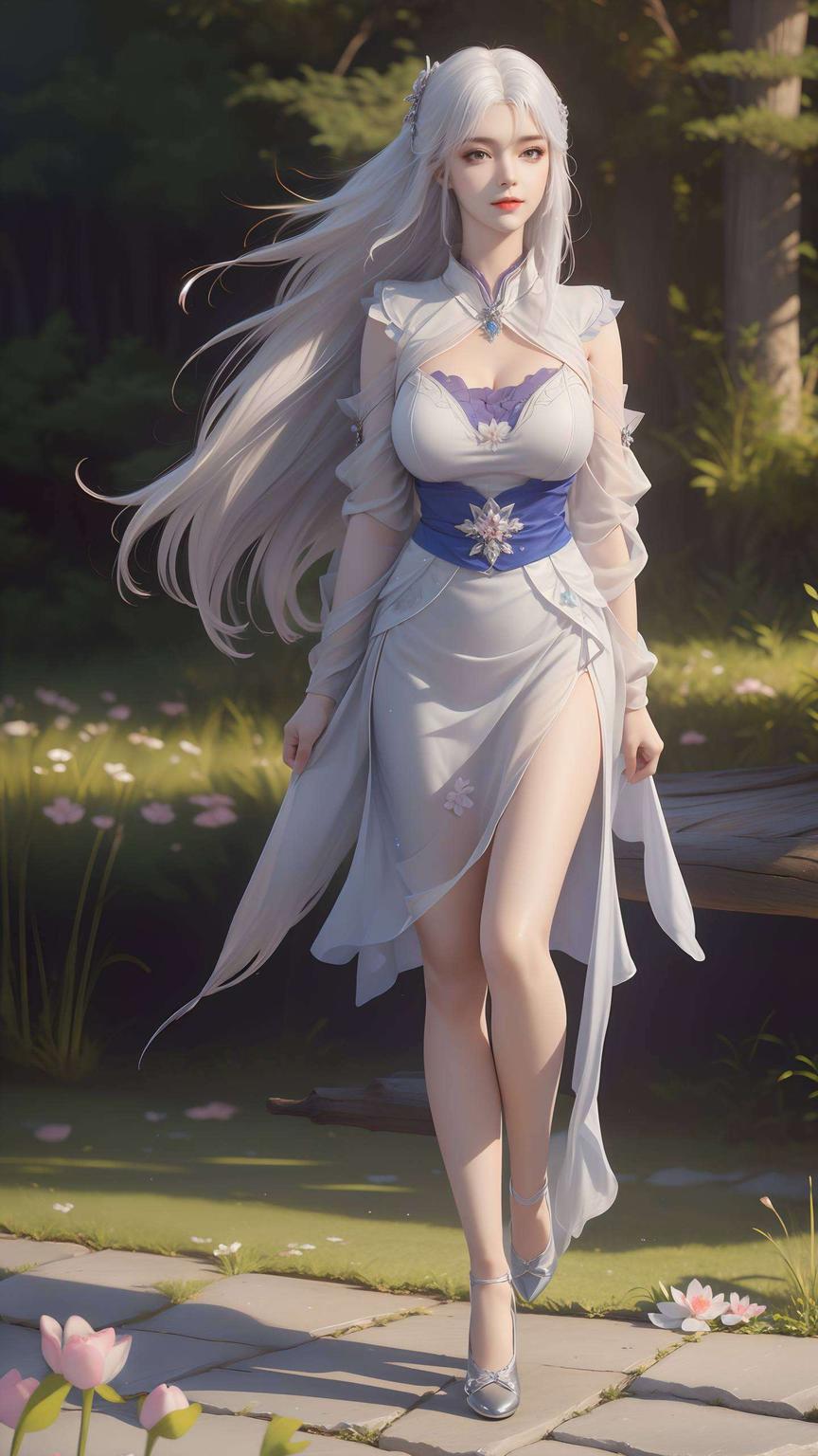 古典韵味小医仙脸部特写