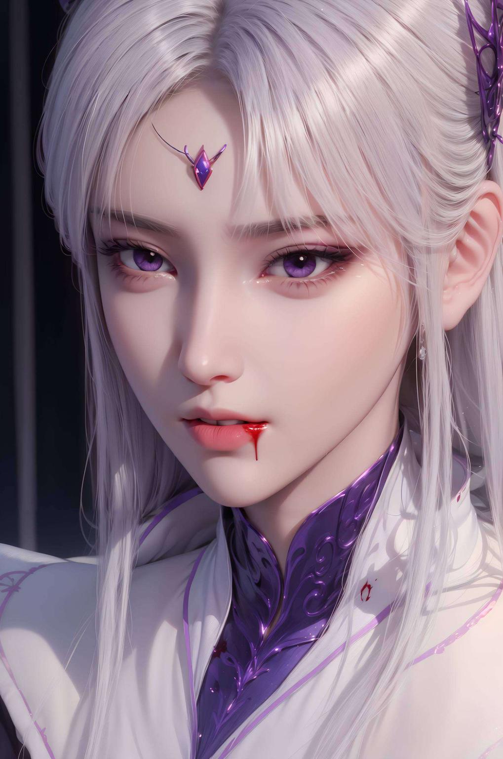 美女壁纸秀！小仙医动漫风清新脱俗