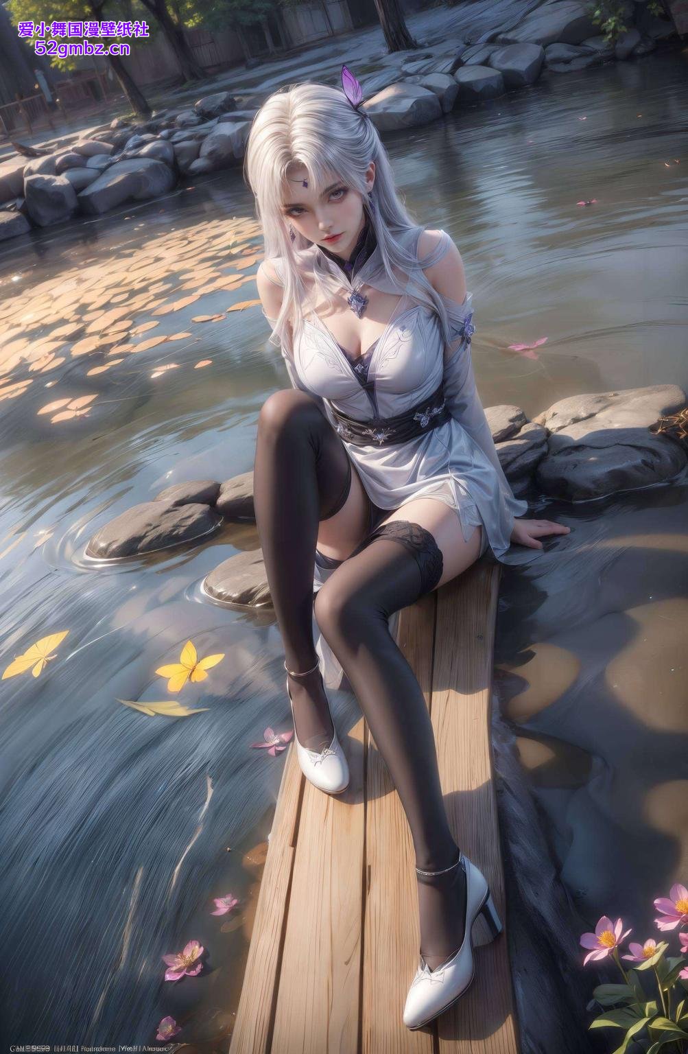 这款绝版小医仙电脑壁纸画面清新简洁