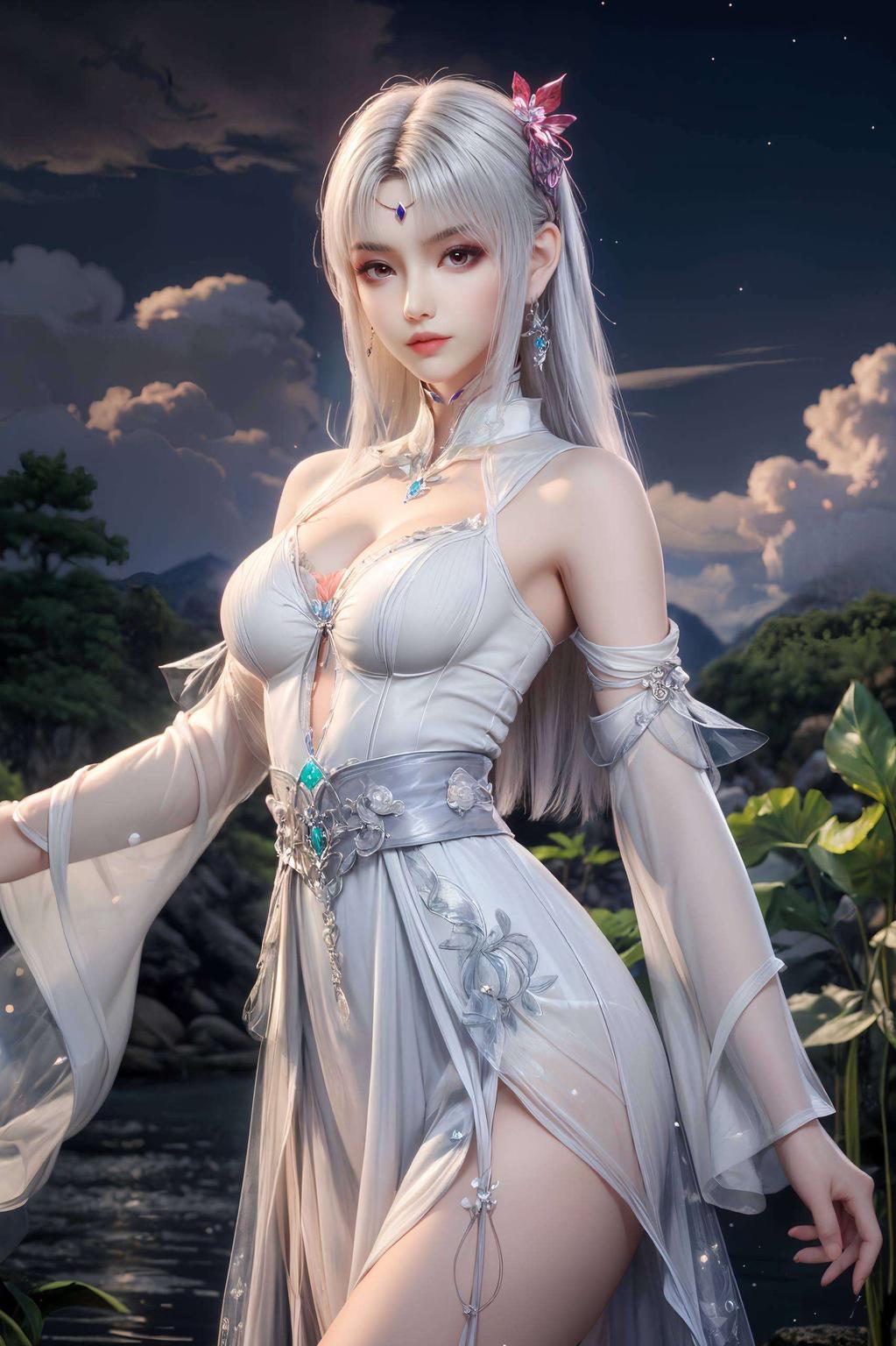 气质非凡今天给大家带来超还原的小医仙白衣高清壁纸