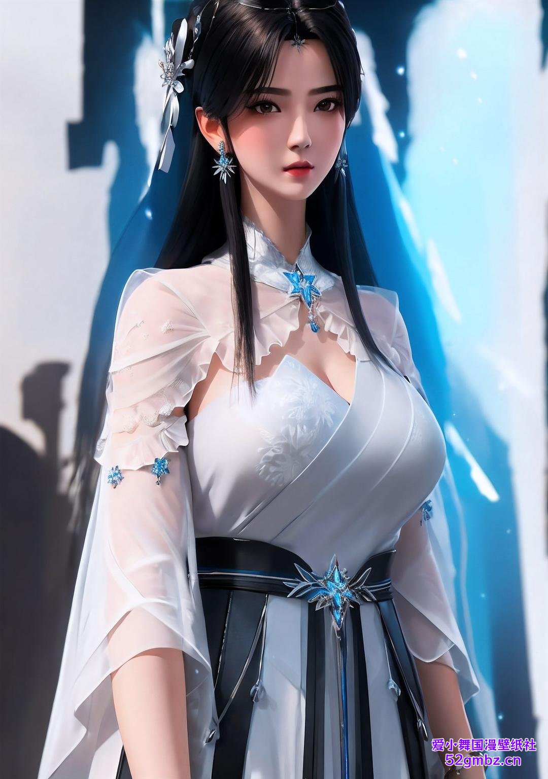 今天给大家带来一款超美的女生壁纸——夏倾月的ipad专属漫画风壁纸！清新的色调可爱的角色