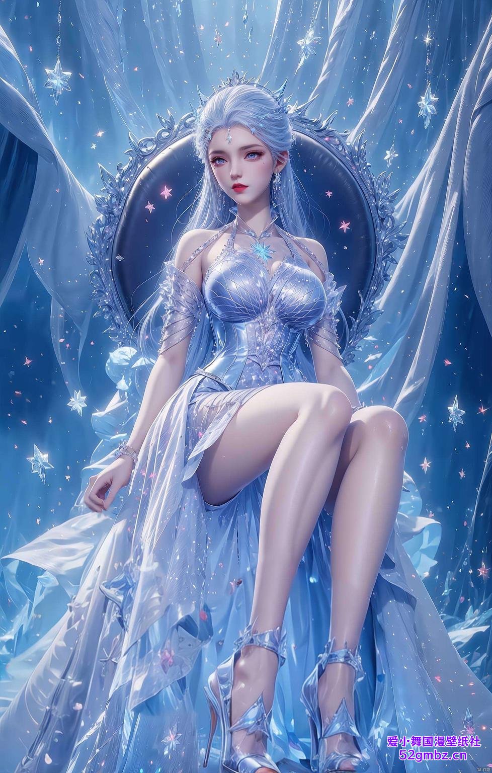 雪女新建模超清壁纸冰肌玉骨