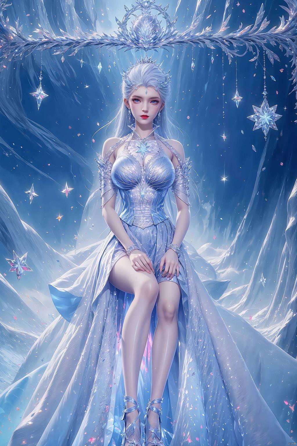 绝世唐门的雪女主题壁纸美轮美奂！高清画质