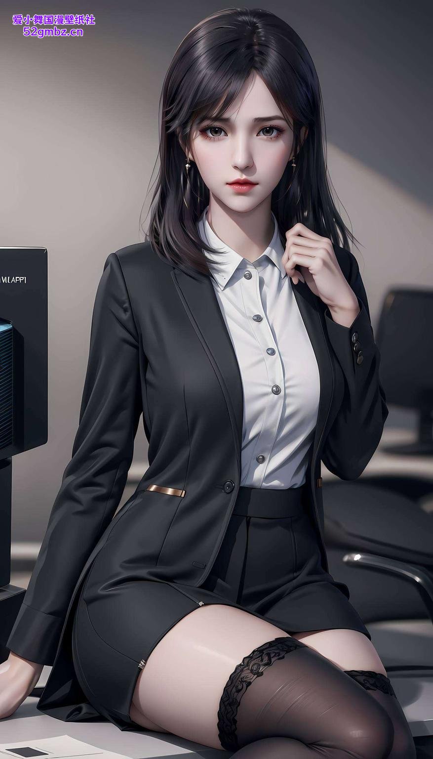 大家好！今天给大家带来一组超美的紫色古风漫画壁纸特别适合iPhone！看看这张