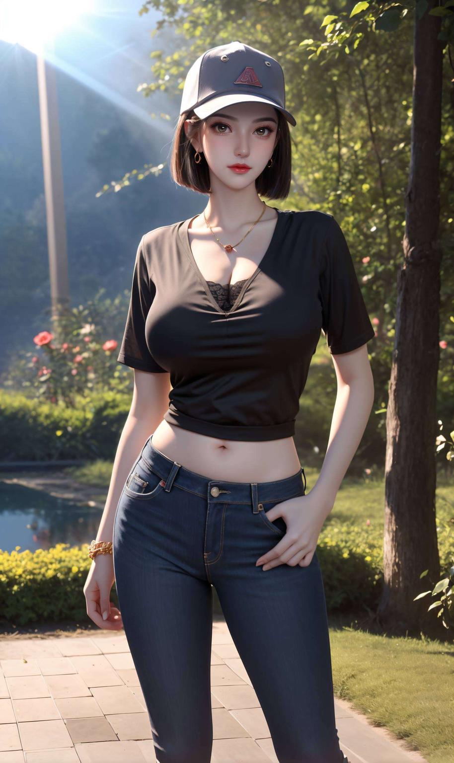 一瞥一笑间古风之美