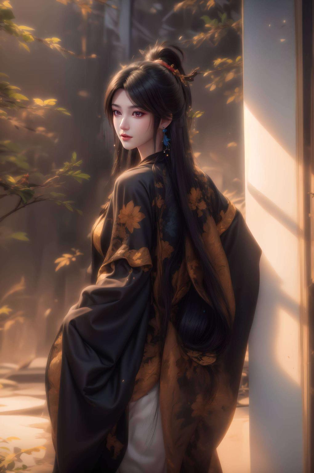 这款古风漫画壁纸为你的Win10电脑带来一抹独特的古韵风情