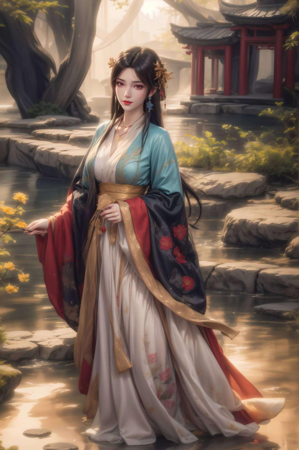 元尊风华尽展现夭夭壁纸映眼前