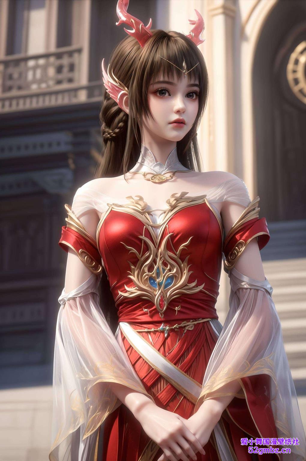 “大家好甜美的小美女形象