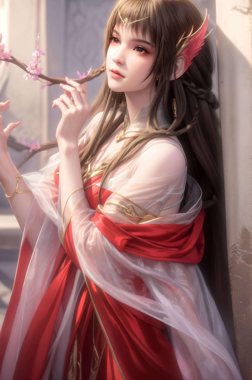 平板上的动漫云落动态壁纸带你进入梦幻的游戏世界