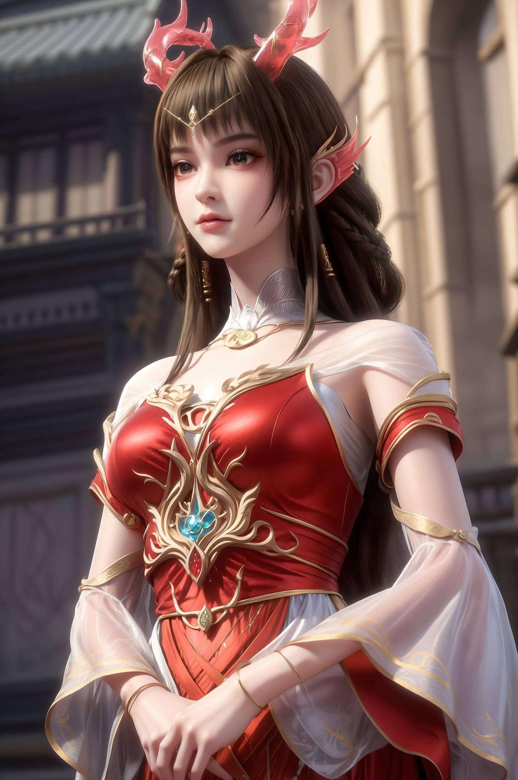 可是百炼成神的云落女神哦！画面细腻大家好！今天给大家带来一款炫彩壁纸