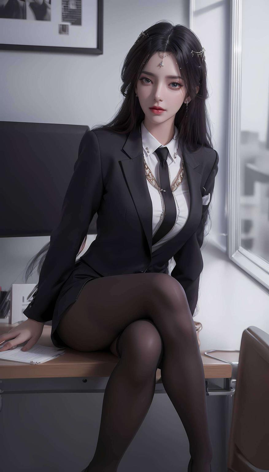 护眼新选择！苹果墙纸界国漫女神云曦倾情演绎