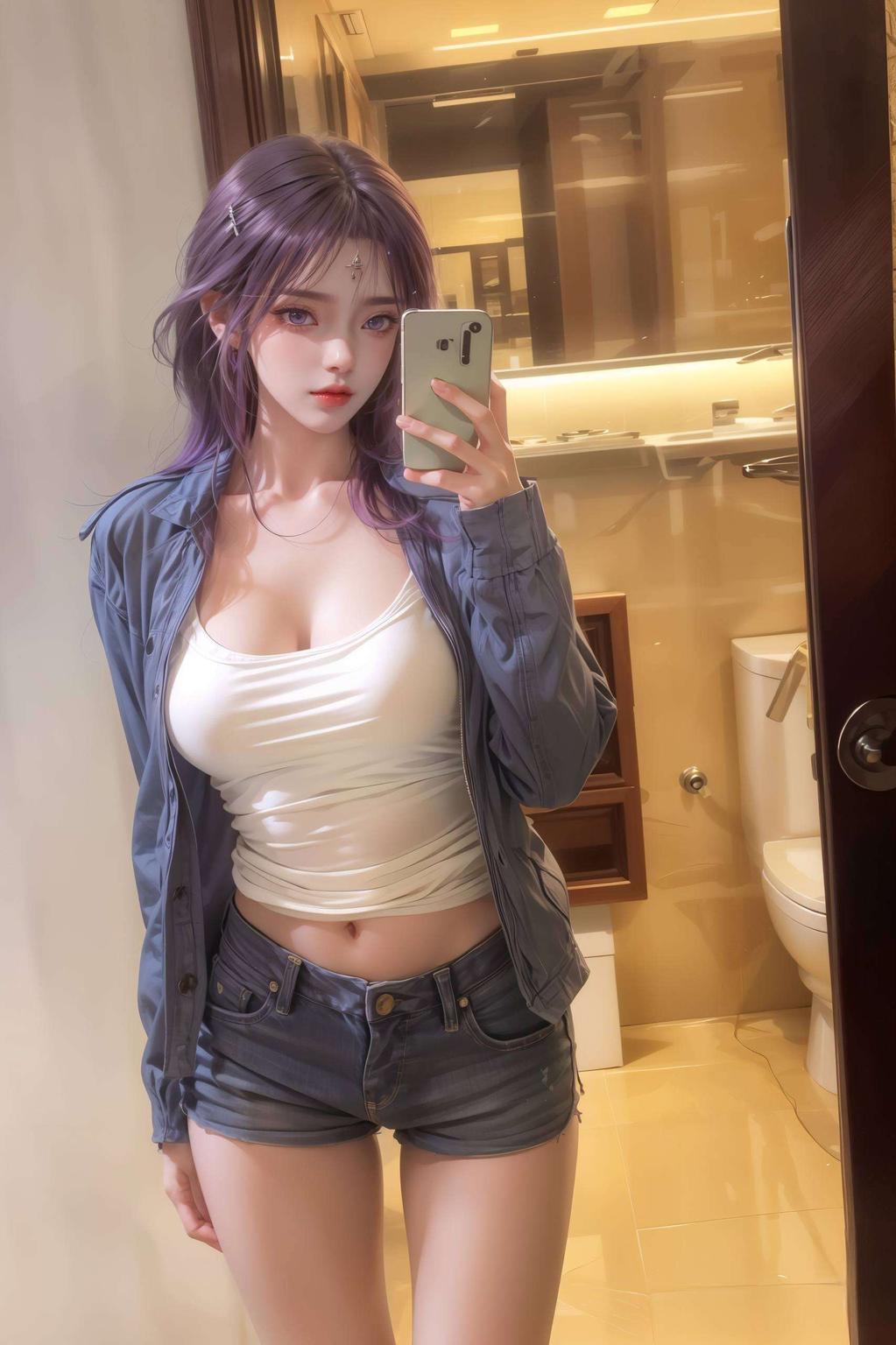 主角是我们动漫界的女神——云曦仿佛在说：让眼睛休息一下吧