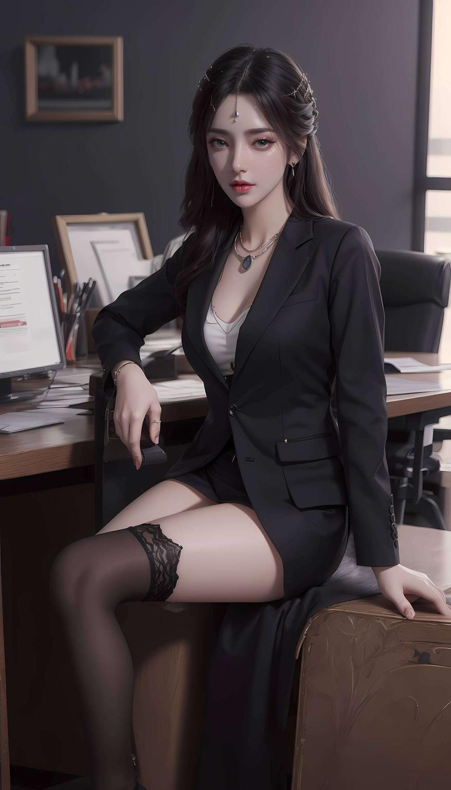 色彩饱满仿佛云曦就在眼前