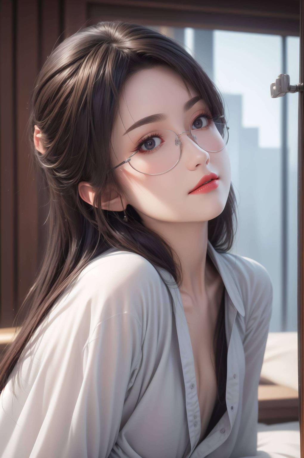 更是苹果桌面的艺术享受！高清细腻柳钢蛋的深邃眼神