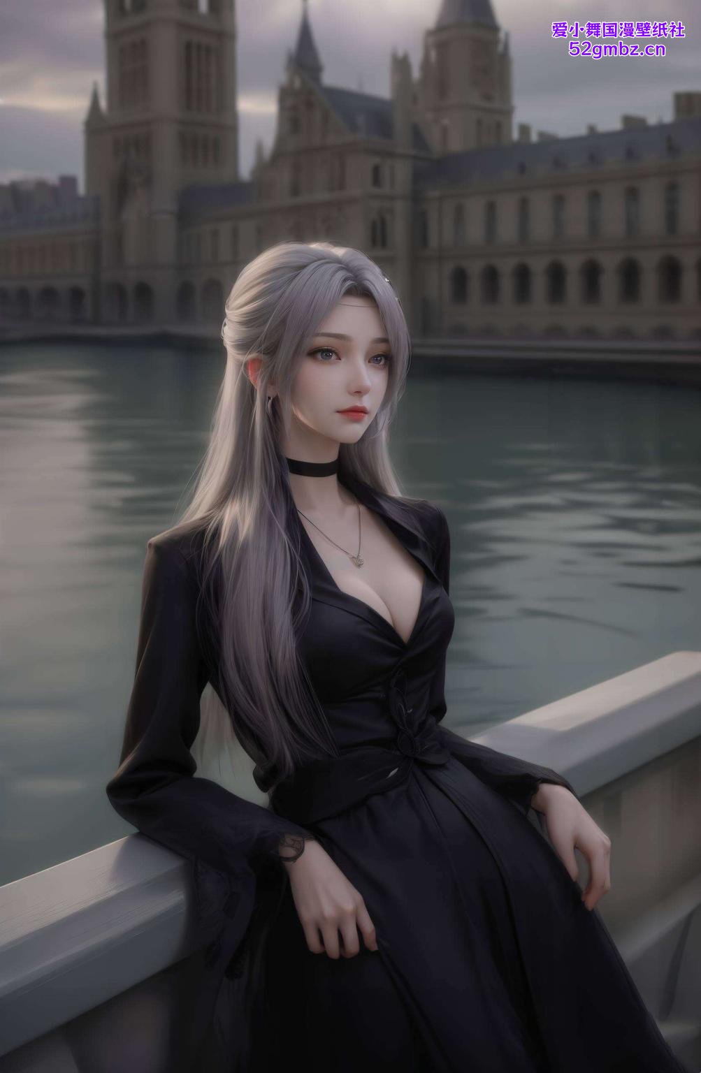 竖屏设计云韵翩翩起舞