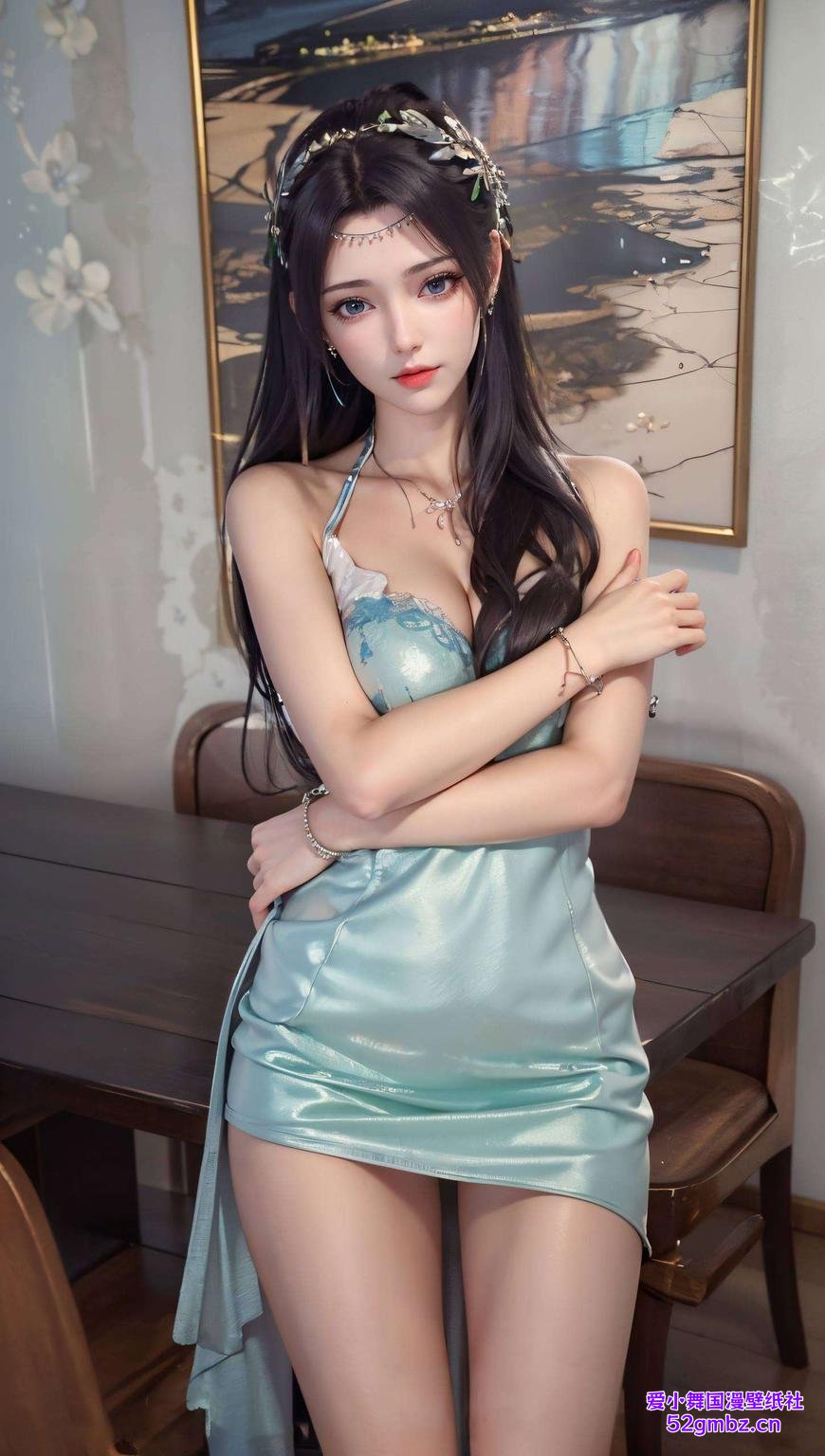 秀色可餐今天给大家带来一款超美的云韵图片真人照片壁纸！高清细腻