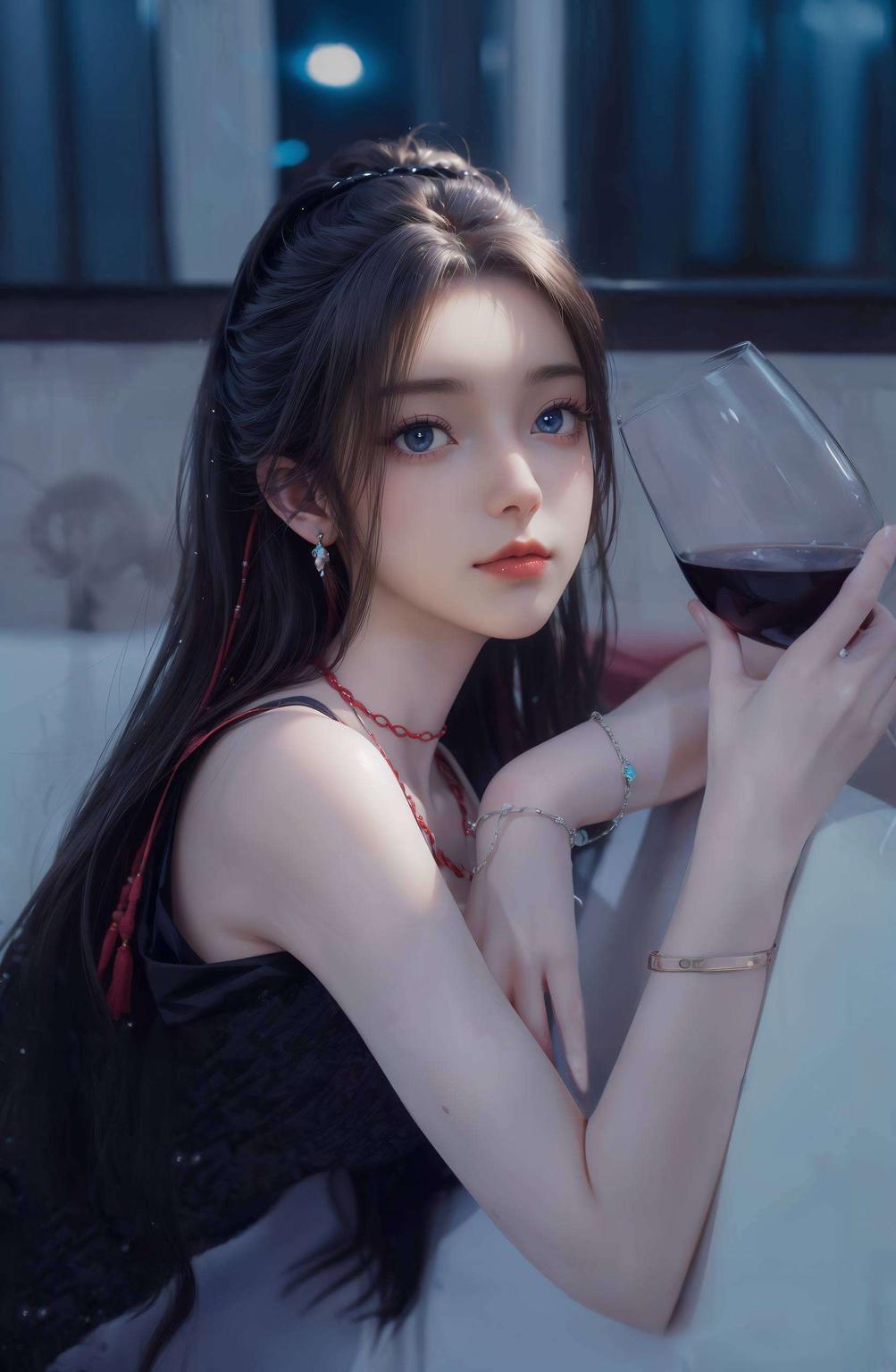 周小环眼含泪水壁纸上的她楚楚动人