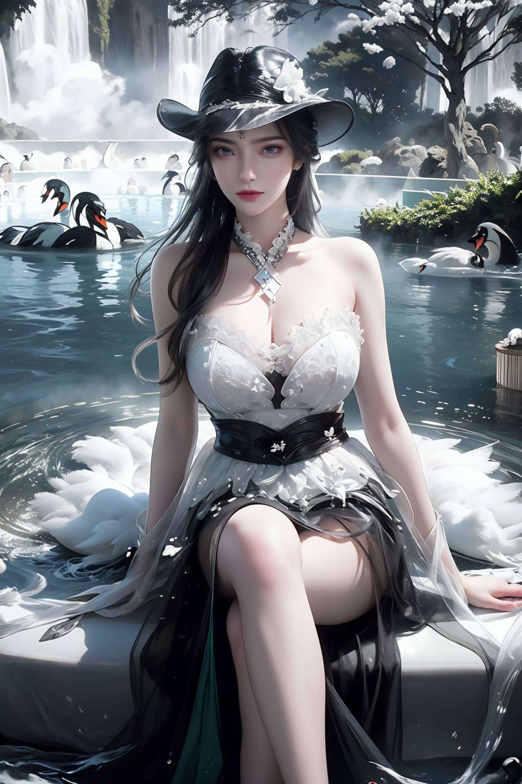 仿佛从画中跃然而出让这些古香古色的壁纸