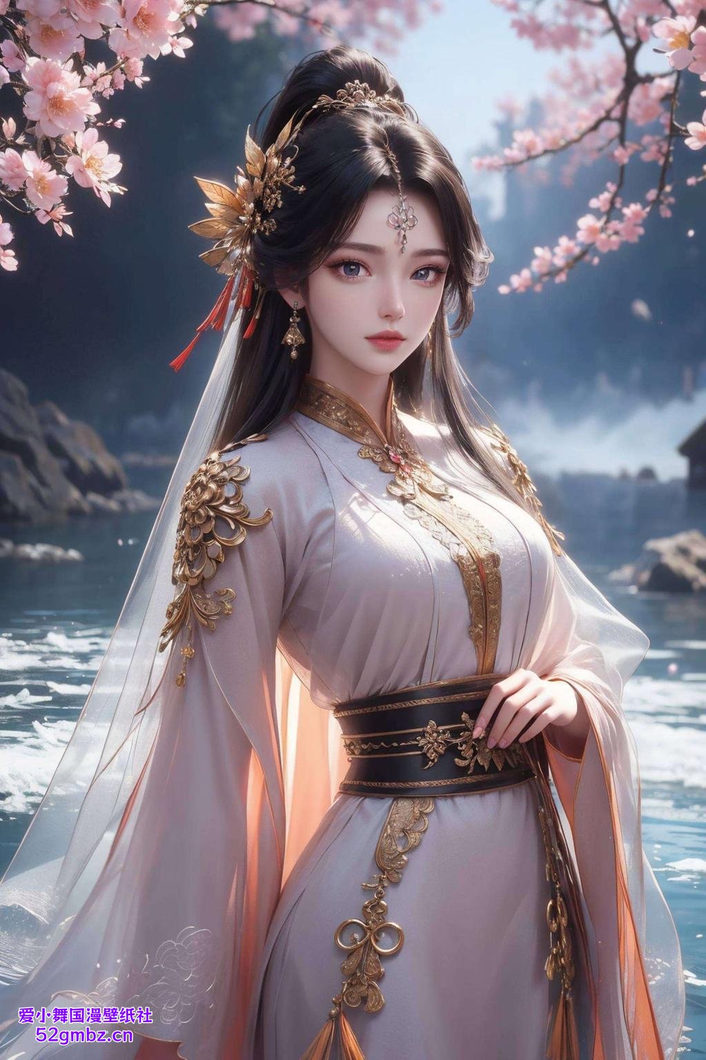 古风壁纸映红颜细腻入微