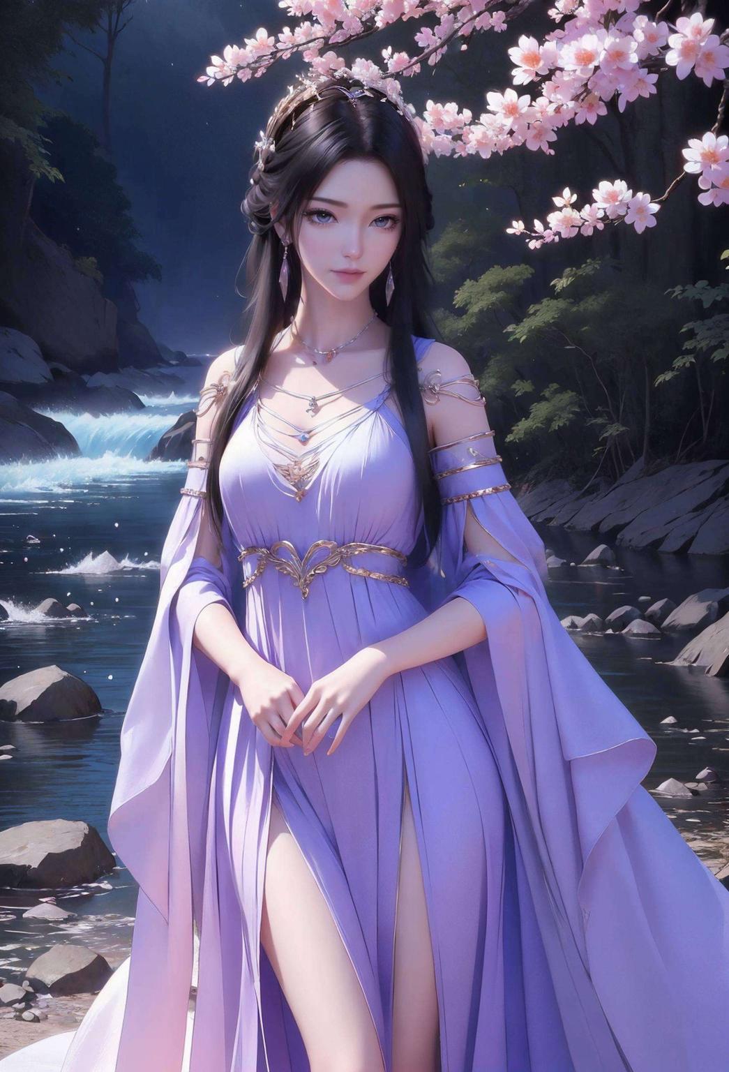 专为苹果宽屏设计今天给大家带来一款超美的紫灵壁纸