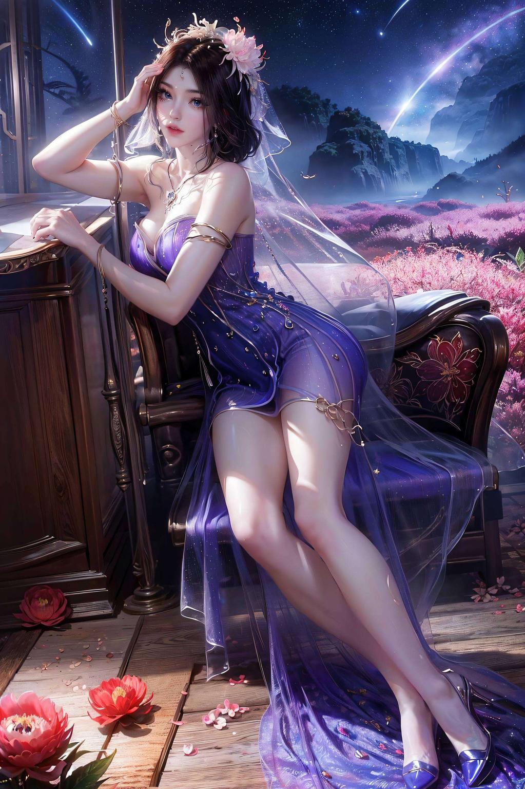 紫灵锁屏壁纸映入眼帘仿佛置身于宁静的森林之中