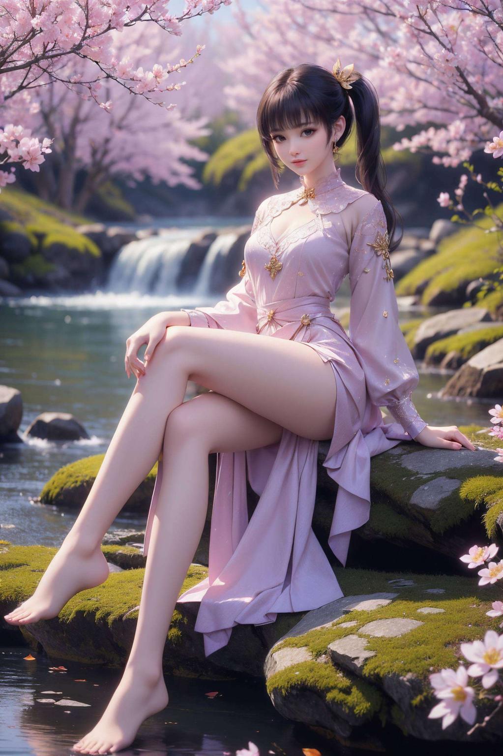 简直是电脑壁纸的绝美之选专为iPhone打造！看这横屏紫妍